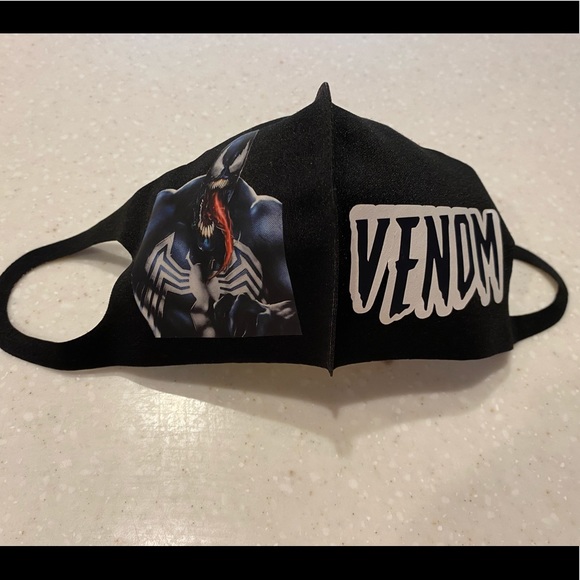 FACE MASK “ VENOM “ KIDS & ADULT SIZE. - Picture 3 of 6